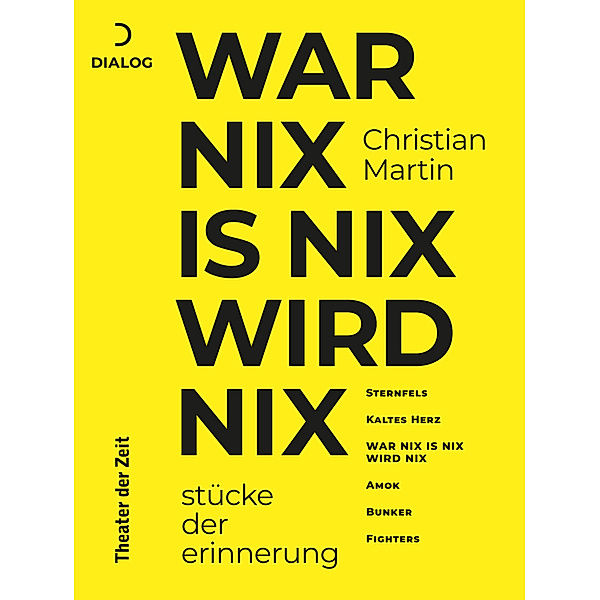 War nix is nix wird nix, Christian Martin