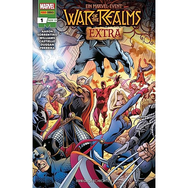 War of the Realms Extra - Kriegsgeschichten, Jason Aaron, Andrea Sorrentino, Josh Trujillo, Ricardo Lopez Ortiz, Ram V, Cafu, Chip Zdarsky, Joe Quinnons