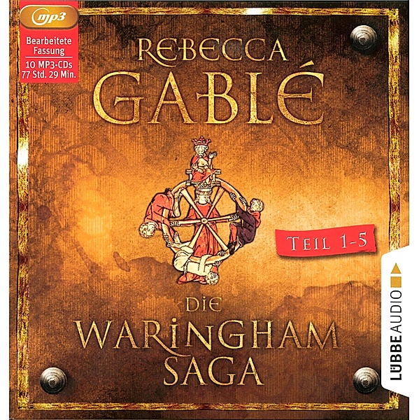Waringham-Saga, 10 MP3-CDs, Rebecca Gablé