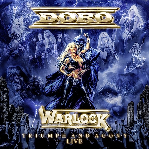 Warlock-Triumph And Agony Live (CD + Blu-ray), Doro