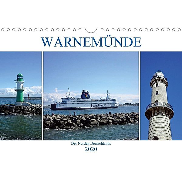 WARNEMÜNDE Der Norden Deutschlands (Wandkalender 2020 DIN A4 quer), Andreas Mellentin