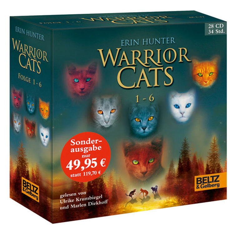 Warrior Cats, Audio-CD Hörbuch von Erin Hunter - Weltbild.de