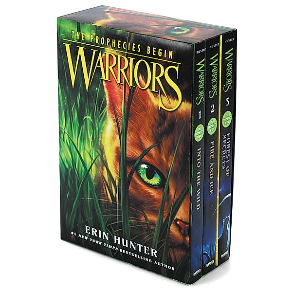Warriors, Into the Wild / Warriors, Fire and Ice / Warriors, Forest of Secrets, Erin Hunter