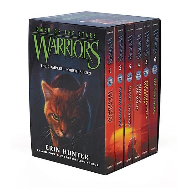 Warriors: Omen of the Stars Box Set: Volumes 1-6, Erin Hunter