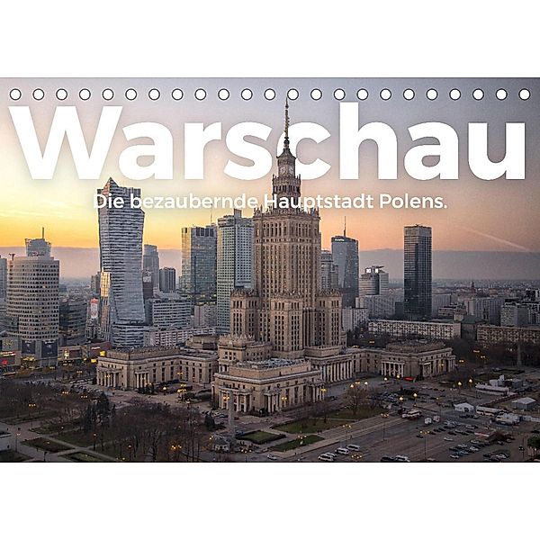 Warschau - Die bezaubernde Hauptstadt Polens. (Tischkalender 2023 DIN A5 quer), M. Scott