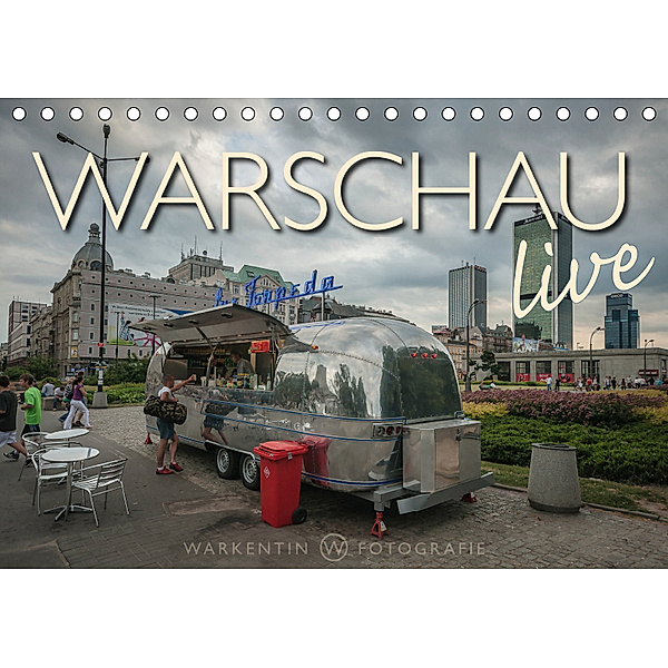Warschau live (Tischkalender 2019 DIN A5 quer), Karl H. Warkentin