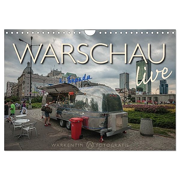 Warschau live (Wandkalender 2024 DIN A4 quer), CALVENDO Monatskalender, Karl H. Warkentin