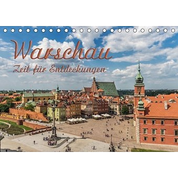 Warschau - Zeit für Entdeckungen (Tischkalender 2020 DIN A5 quer), Gunter Kirsch