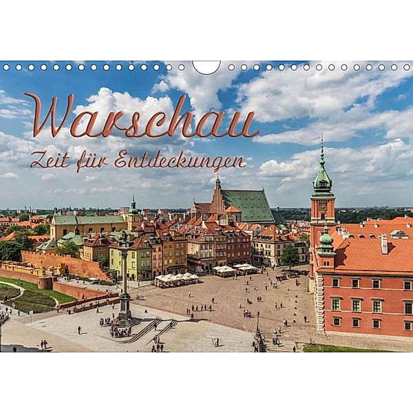 Warschau - Zeit für Entdeckungen (Wandkalender 2020 DIN A4 quer), Gunter Kirsch