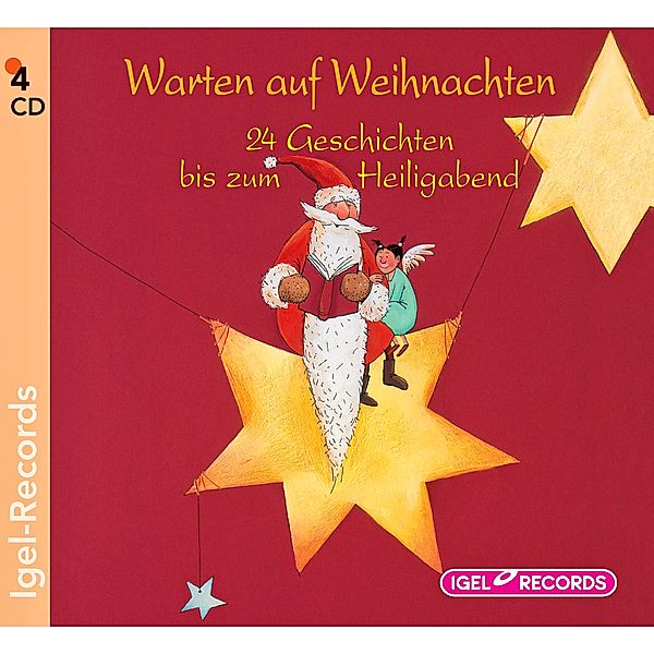 Warten auf Weihnachten, 4 CDs, Astrid Lindgren, Paul Maar, Christine Nöstlinger
