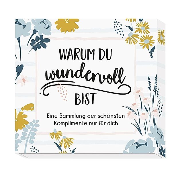 Warum du wundervoll bist, 30 Spruchkärtchen