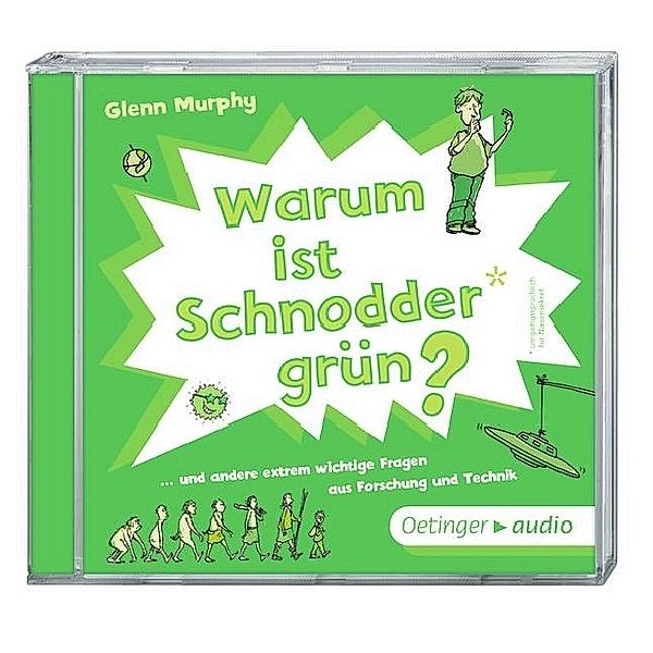 Warum ist Schnodder grün?, 1 Audio-CD, Glenn Murphy