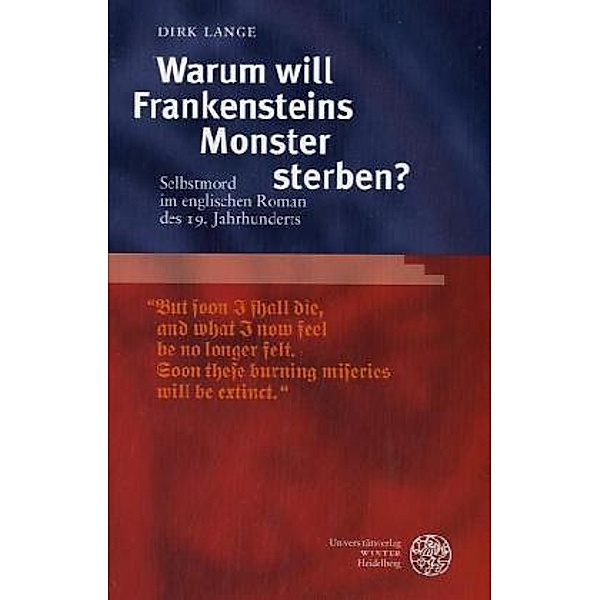 Warum will Frankensteins Monster sterben?, Dirk Lange