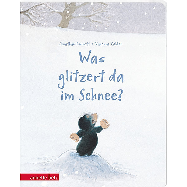 Was glitzert da im Schnee? - Ein buntes Pappbilderbuch über die Kunst, sich verzaubern zu lassen, Jonathan Emmett