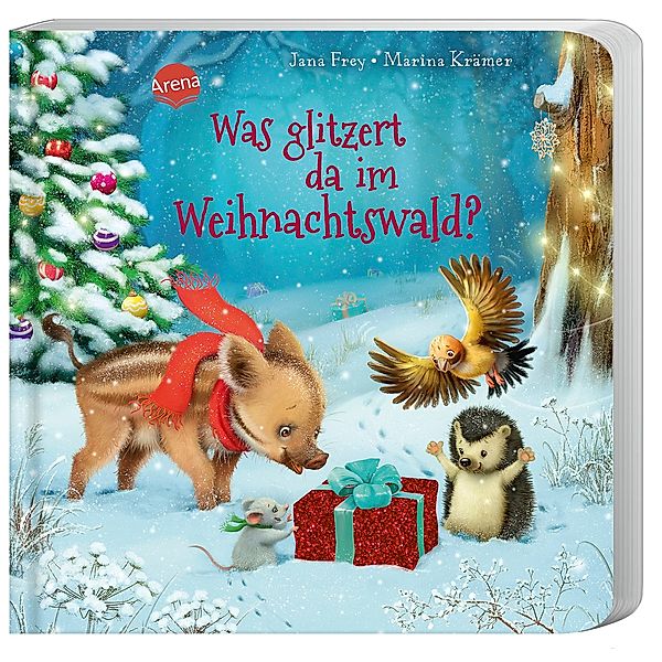 Was glitzert da im Weihnachtswald?, Jana Frey