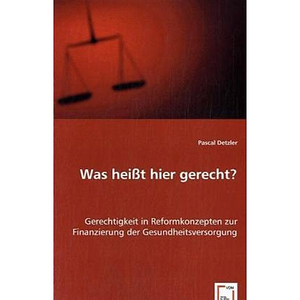 Was heisst hier gerecht?, Pascal Detzler