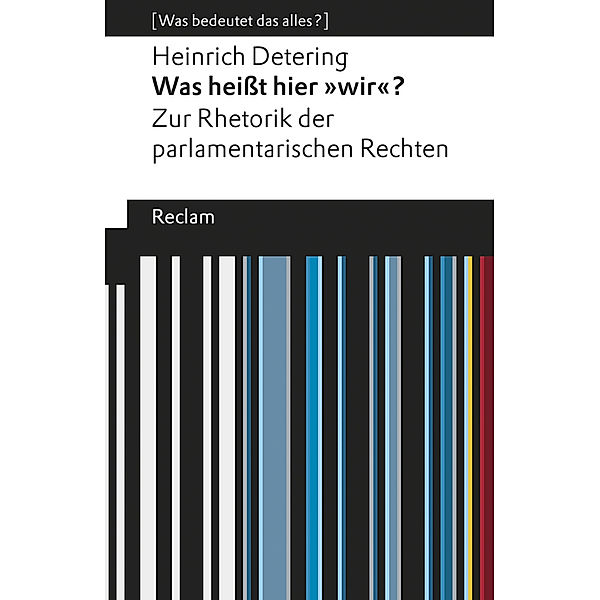 Was heißt hier wir?, Heinrich Detering