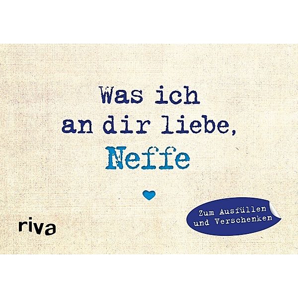 Was ich an dir liebe, Neffe - Miniversion, Alexandra Reinwarth