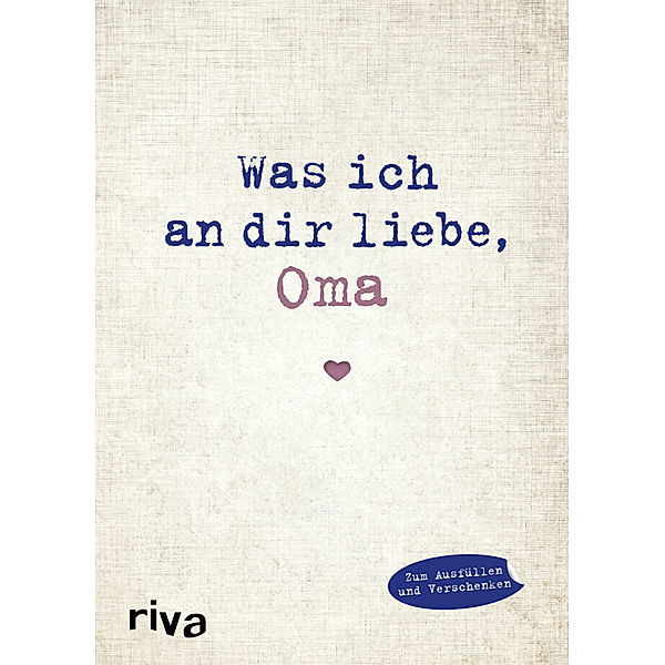 Was ich an dir liebe, Oma, Alexandra Reinwarth