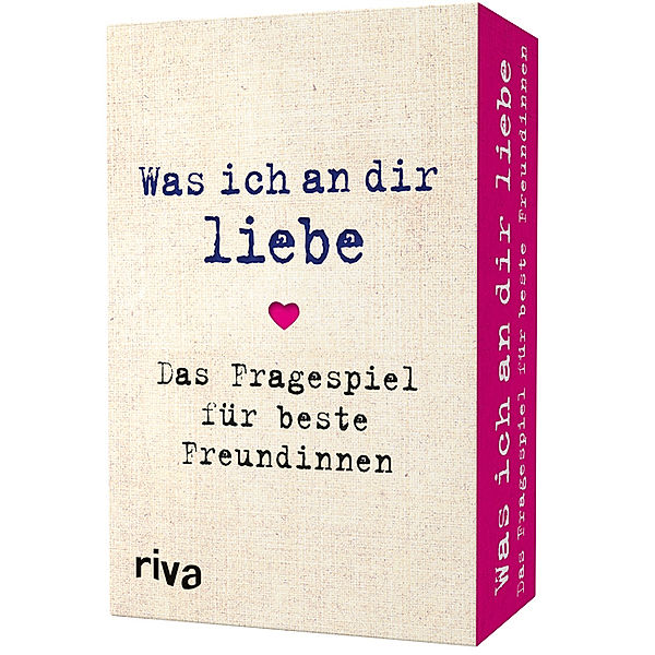 riva Verlag Was ich an dir liebe (Spiel), Alexandra Reinwarth