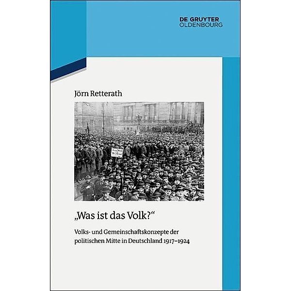 Was ist das Volk? / Quellen und Darstellungen zur Zeitgeschichte Bd.110, Jörn Retterath