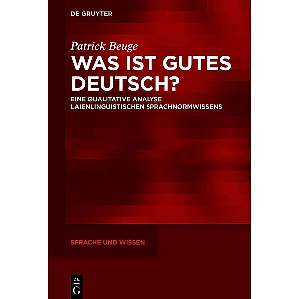 Was ist gutes Deutsch?, Patrick Beuge