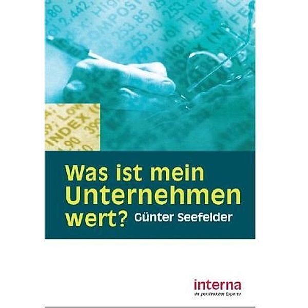 Was ist mein Unternehmen wert?, Günter Seefelder