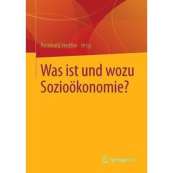 Was ist und wozu Sozioökonomie?