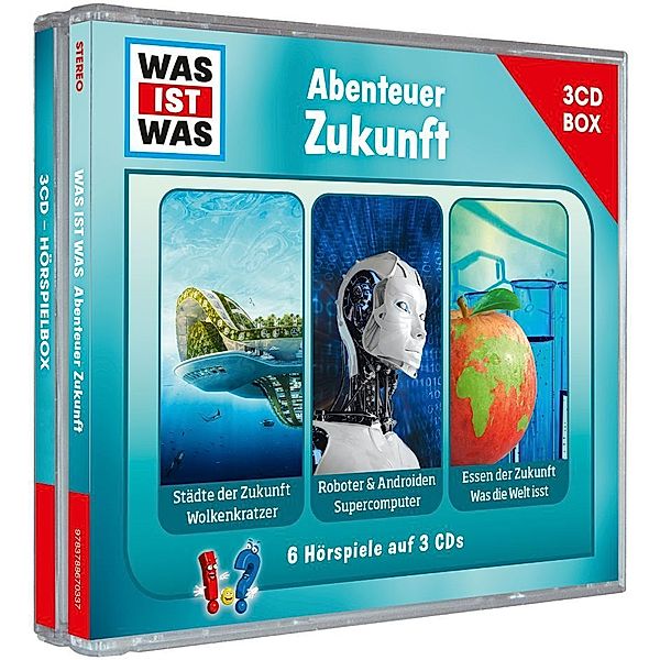 Was Ist Was - 3-CD Hörspielbox Vol.11 - Abenteuer Zukunft, Was ist was
