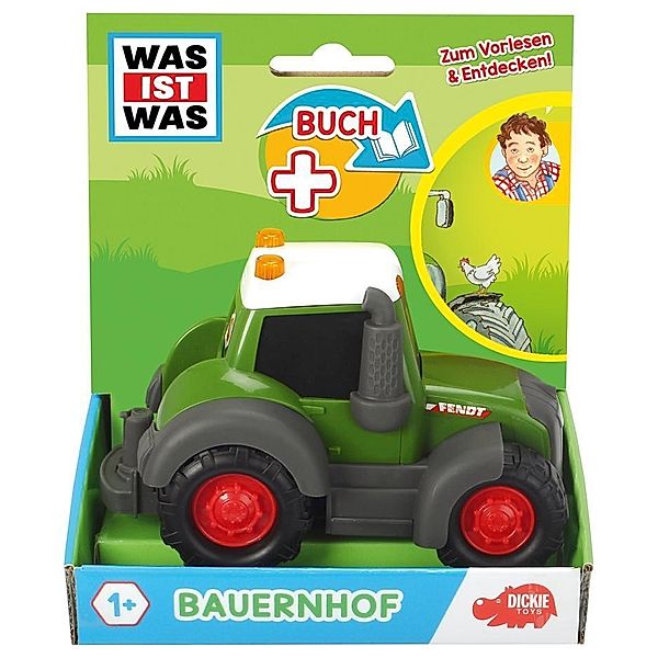 WAS IST WAS Dickie Toys Bauernhof. Set (Fahrzeug + Buch)