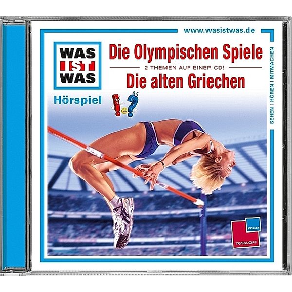 WAS IST WAS Hörspiel: Die Olympischen Spiele / Die alten Griechen,Audio-CD, Kurt Haderer