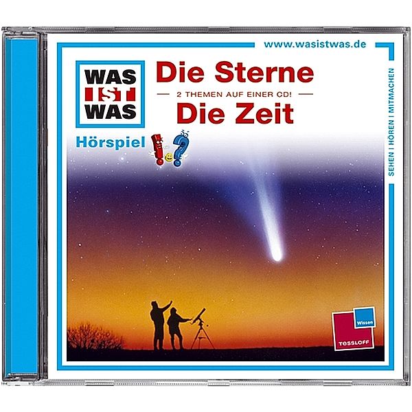 WAS IST WAS Hörspiel: Die Zeit / Die Sterne,Audio-CD, Kurt Haderer