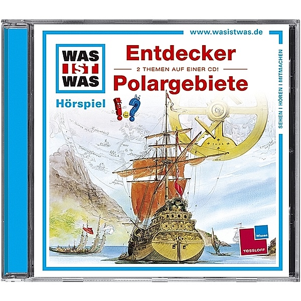WAS IST WAS Hörspiel: Entdecker / Polargebiete,Audio-CD, Matthias Falk