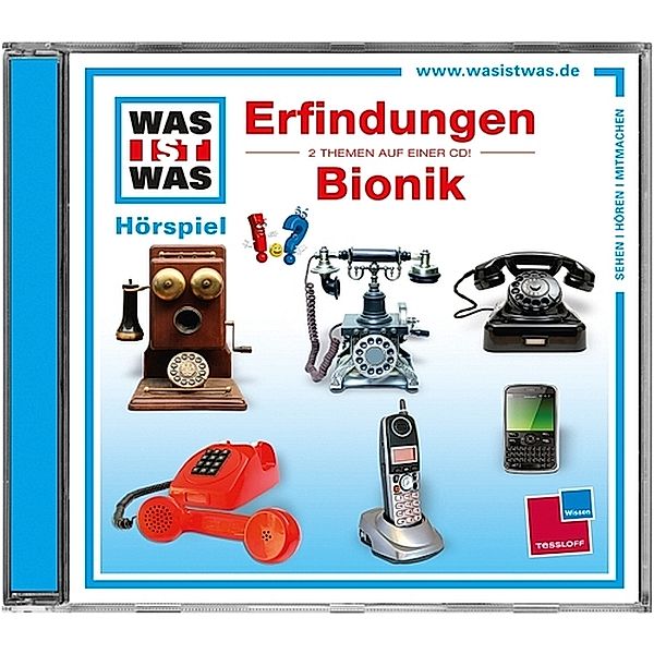 WAS IST WAS Hörspiel: Erfindungen; Bionik,Audio-CD, Manfred Baur