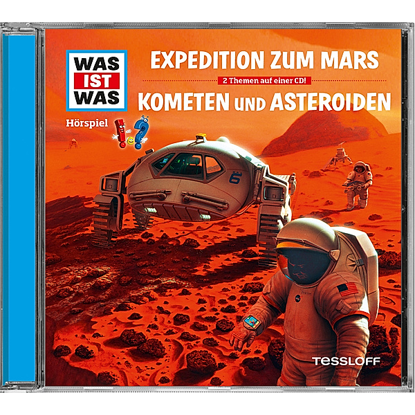 WAS IST WAS Hörspiel: Expedition zum Mars / Kometen und Asteroiden,Audio-CD, Manfred Baur