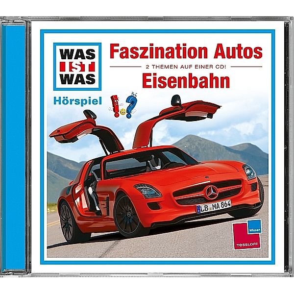 WAS IST WAS Hörspiel: Faszination Autos / Eisenbahn, 1 Audio-CD, Matthias Falk