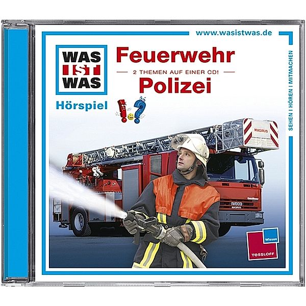 WAS IST WAS Hörspiel: Feuerwehr/ Polizei,Audio-CD, Matthias Falk