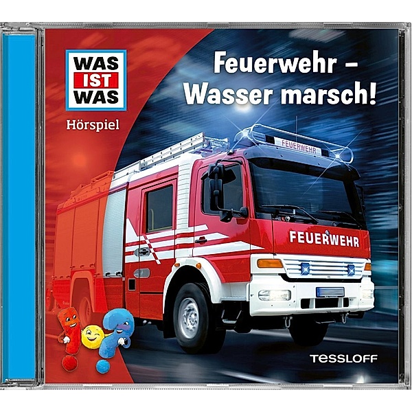 WAS IST WAS Hörspiel. Feuerwehr - Wasser marsch!,Audio-CD, Johannes Disselhoff, Carolina Zimmermann