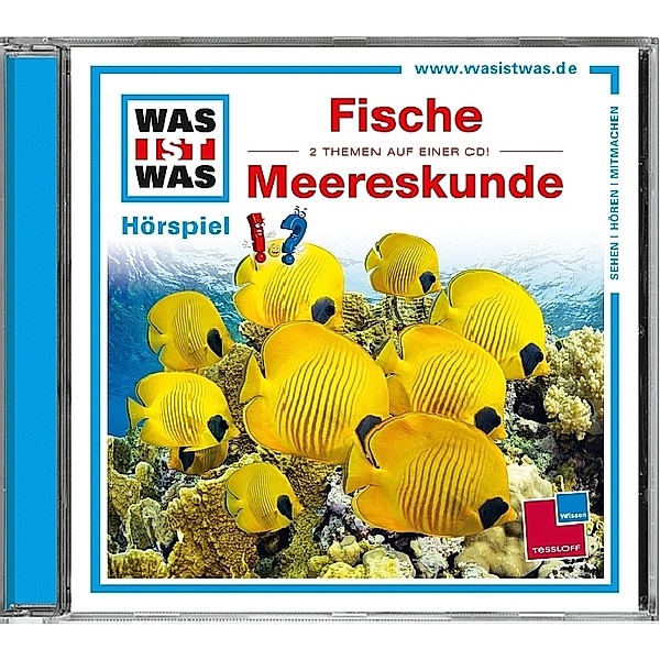 WAS IST WAS Hörspiel: Fische / Meereskunde, 1 Audio-CD,Audio-CD, Kurt Haderer