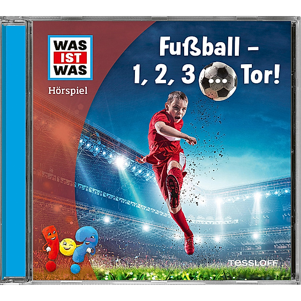 WAS IST WAS Hörspiel. Fußball - 1, 2, 3 ... Tor!,Audio-CD, Johannes Disselhoff