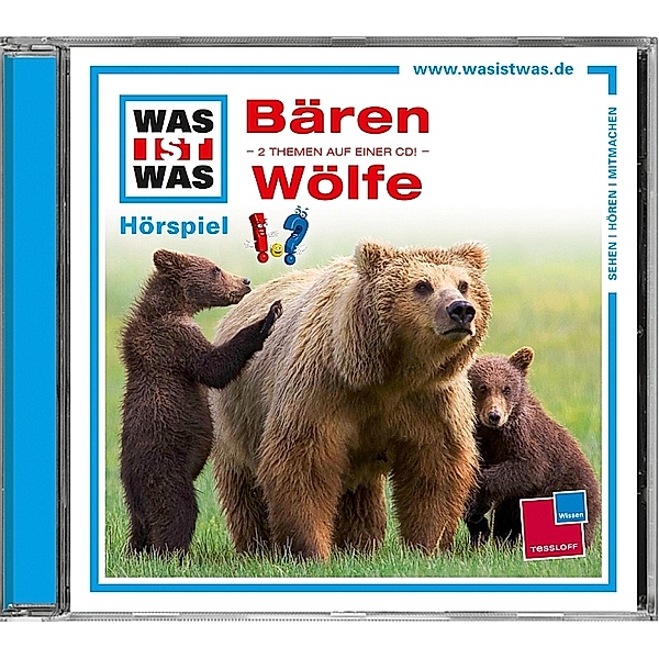 WAS IST WAS Hörspiel: Im Reich der Bären / Wölfen auf der Spur,Audio-CD, Matthias Falk