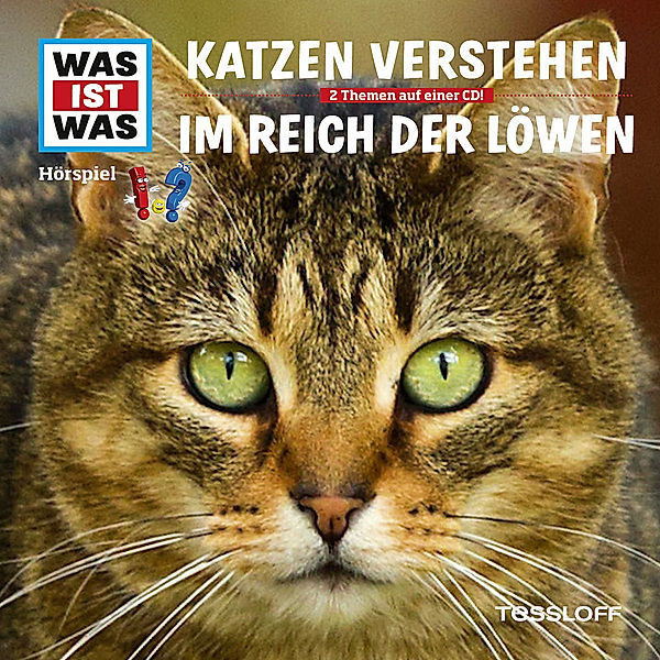 WAS IST WAS Hörspiel: Katzen verstehen / Im Reich der Löwen,Audio-CD, Manfred Baur