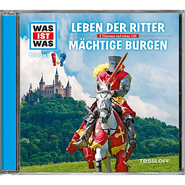 WAS IST WAS Hörspiel: Leben der Ritter / Mächtige Burgen,Audio-CD, Manfred Baur