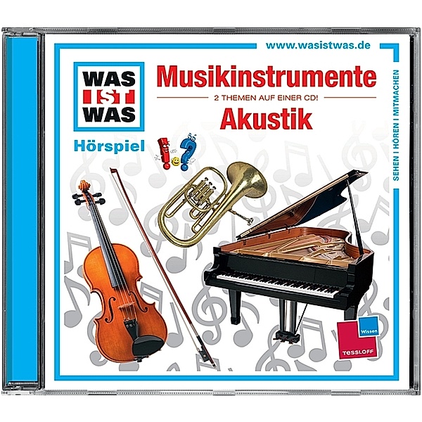 WAS IST WAS Hörspiel: Musikinstrumente / Akustik, Audio-CD, Manfred Baur