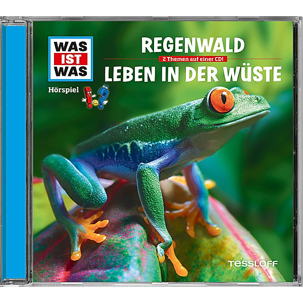 WAS IST WAS Hörspiel: Regenwald / Leben in der Wüste,Audio-CD, Kurt Haderer