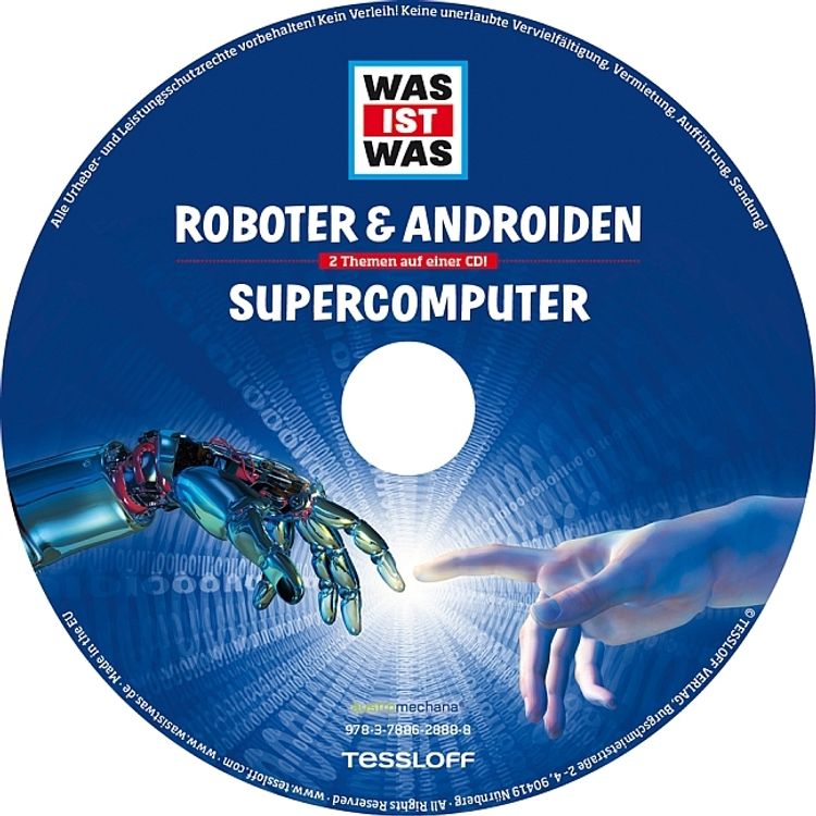 WAS IST WAS Hörspiel: Roboter & Androiden Supercomputer, Audio-CD