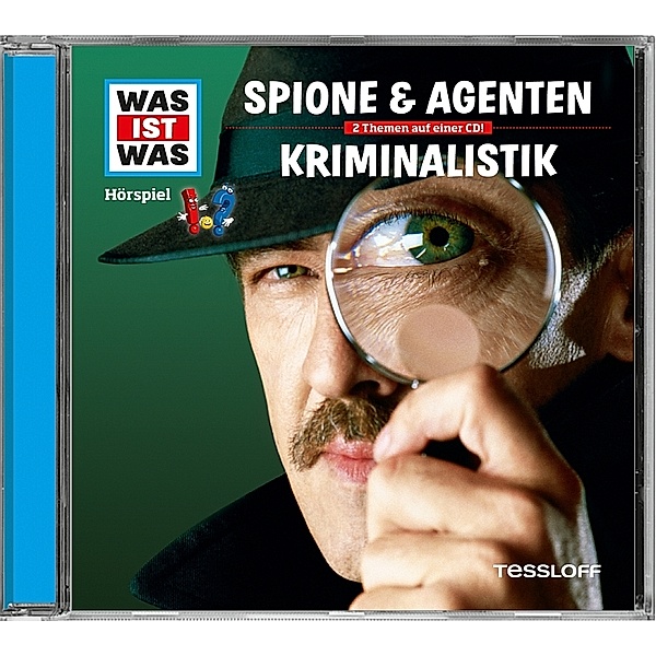 WAS IST WAS Hörspiel: Spione & Agenten/ Kriminalistik, Audio-CD, Manfred Baur