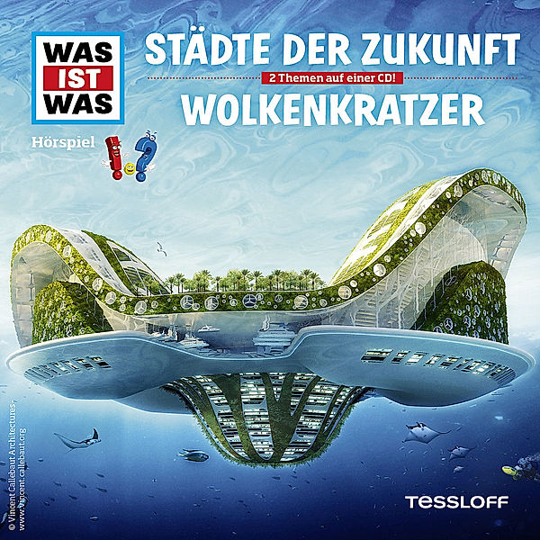WAS IST WAS Hörspiel: Städte der Zukunft / Wolkenkratzer,Audio-CD, Manfred Baur