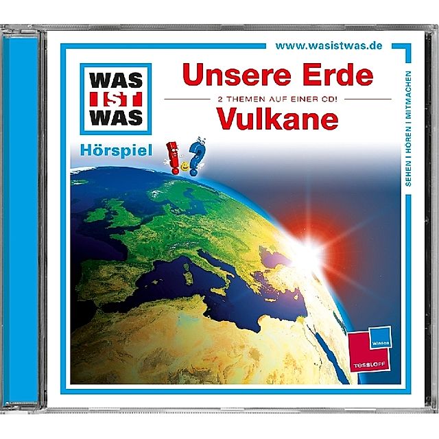 WAS IST WAS Hörspiel: Unsere Erde Vulkane, Audio-CD Hörbuch
