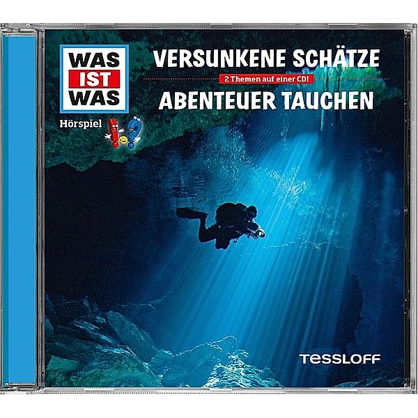 WAS IST WAS Hörspiel: Versunkene Schätze; Abenteuer Tauchen, Audio-CD, Manfred Baur